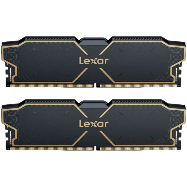 Lexar THOR 32GB DDR5 6000MHz (2x16GB KIT) CL38 DIMM, 1.3V, heatsink, Black
