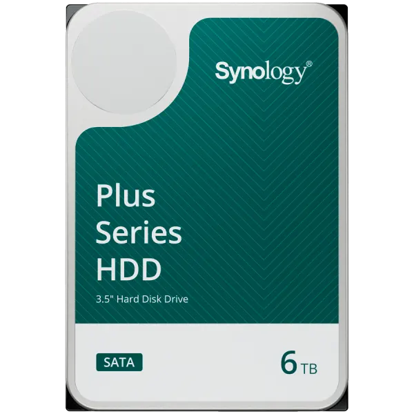 Synology HAT3300 6TB 3.5" HDD SATA 6Gb/s, 5400rpm, 202 MB/s; v1.0; warranty 3 years