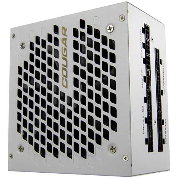 COUGAR GEXX2 1000 PSU,80 plus Gold, 1000W, Fully Modular, PCI-E 5.0 support, Color - WHITE