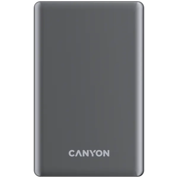 CANYON power bank OnPower 510 slim Magnetic 10000 mAh PD20W Dark Grey