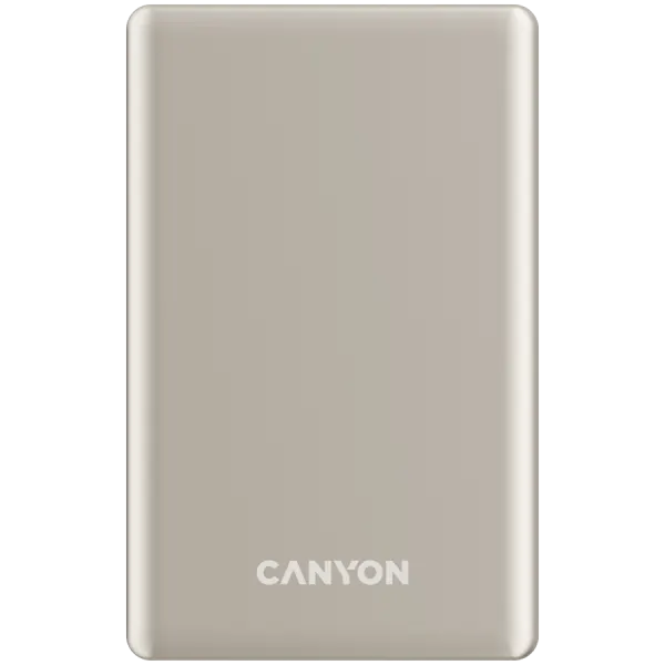 CANYON power bank OnPower 505 slim Magnetic 5000 mAh PD20W Beige