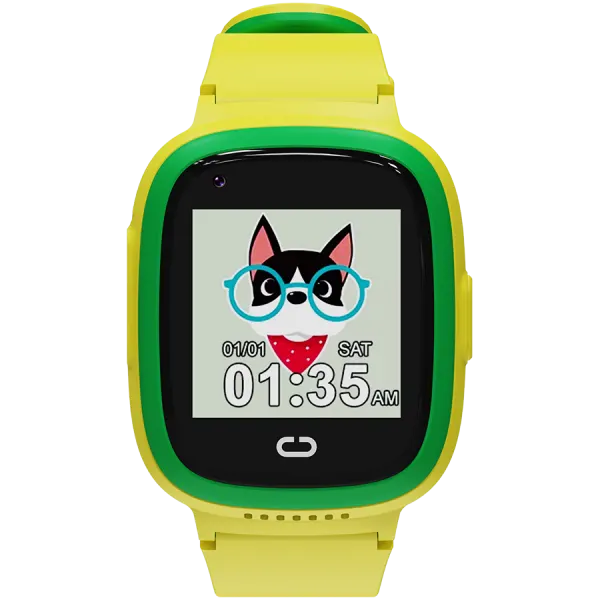 CANYON kids watch Sunny KW-48 Video 4G GPS Games&Music Green