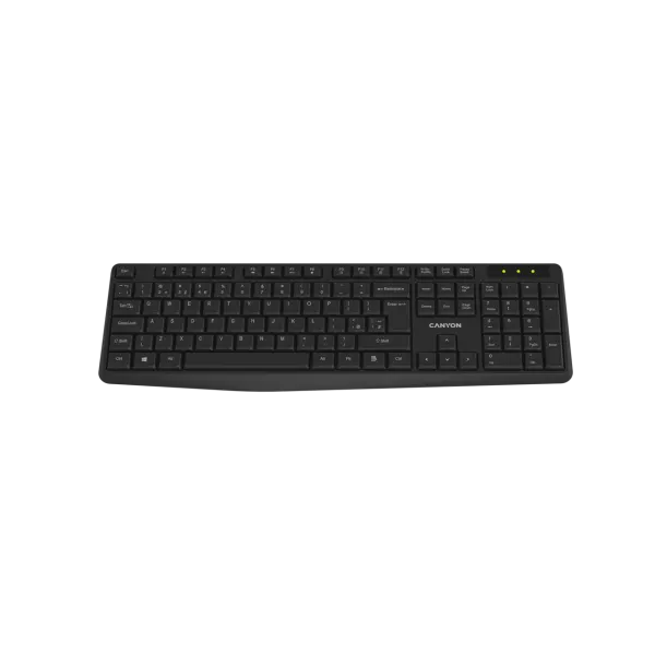 Keyboard KB-W01 EN/AD Wireless Black