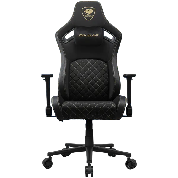 COUGAR DEFENSOR Gold F Gaming chair, Black Gold