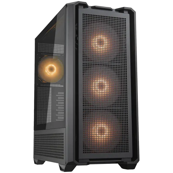 COUGAR MX600 PC Case, Mid Tower, Black
