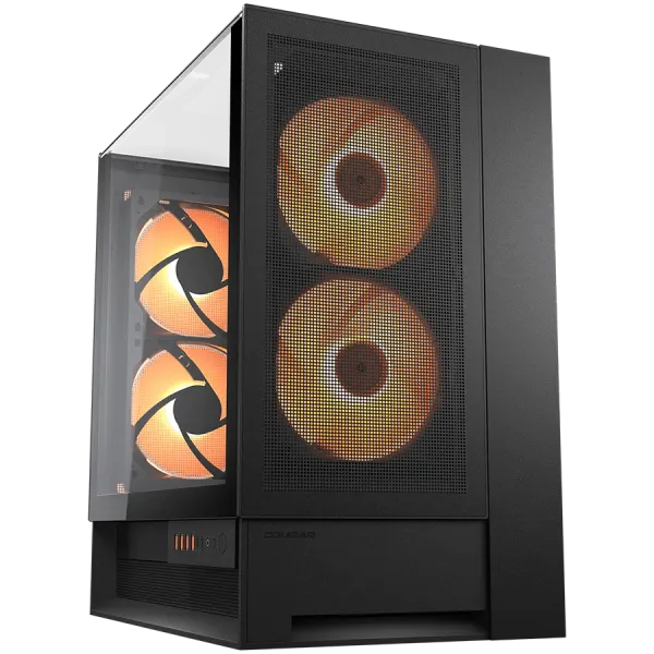 COUGAR OmnyX PC Case, Mid Tower, Black