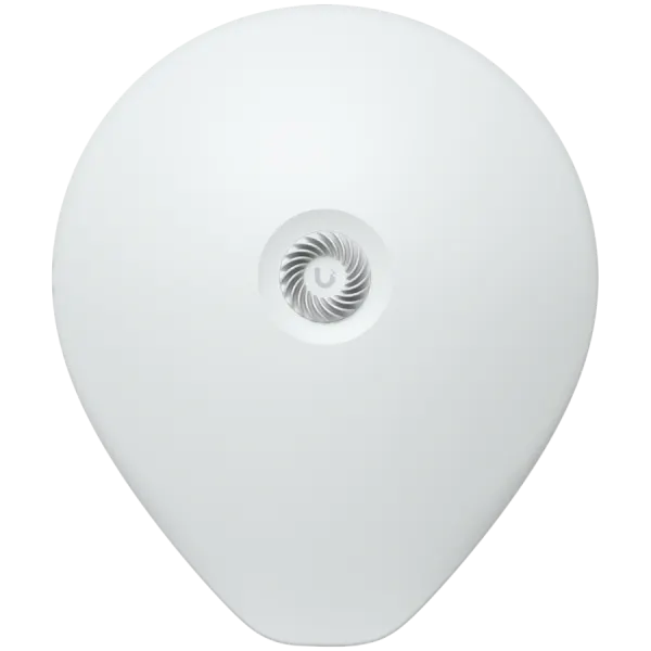 Ubiquiti AF60-XR air fibre 15+ km link range, 5.4 Gbps max. throughput, 5 GHz 800+ Mbps weather-resilient backup radio, (1) GbE and (1) 10G SFP+ port