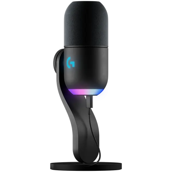 LOGITECH G Yeti GX RGB Gaming Microphone - LIGHTSYNC - BLACK - USB