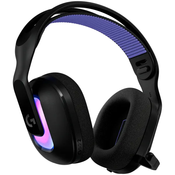LOGITECH G522 LIGHTSPEED Wireless Gaming Headset - BLACK - EMEA28i-935 - 2.4GHZ