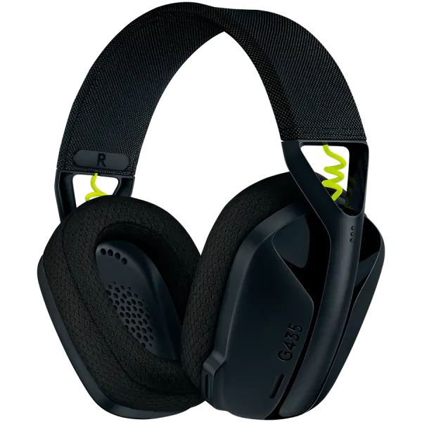 LOGITECH G435 LIGHTSPEED Wireless Gaming Headset - BLACK