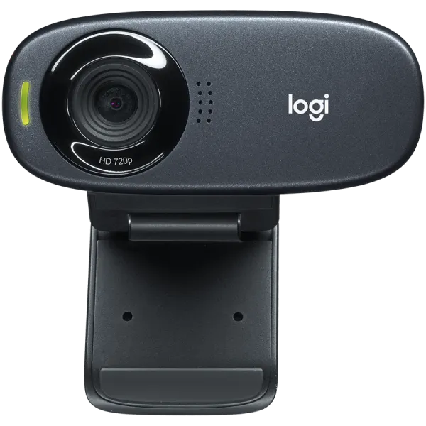 LOGITECH C310 HD Webcam - BLACK - USB