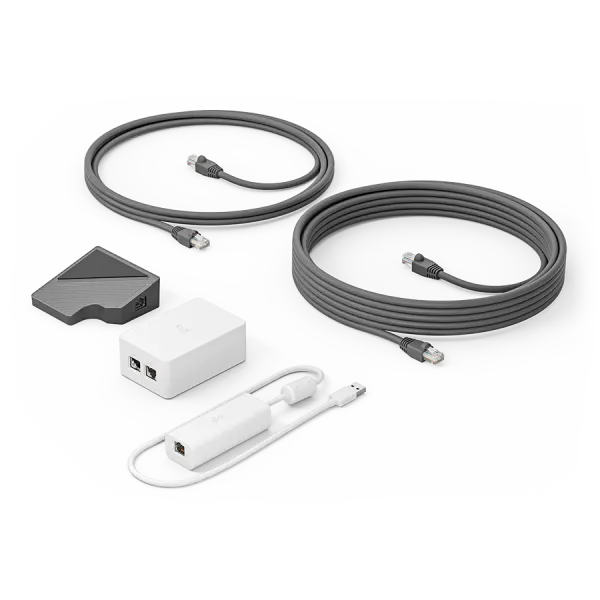 LOGITECH PoE Injector with plug set - OFF WHITE - OTHER - WW - POE INJECTOR W/ PLUG SET