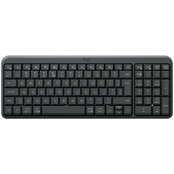 LOGITECH MK250 - GRAPHITE - US INT'L - 2.4GHZ/BT - INTNL-973