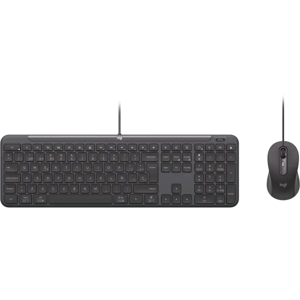LOGITECH Signature Slim MK620 Wired Combo for Business - GRAPHITE - US INT'L - USB - N/A - INTNL-973 - USB-C