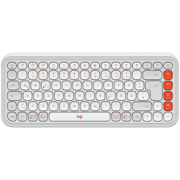 LOGITECH POP ICON KEYS - OFF WHITE - US INT'L - BT  - INTNL-973