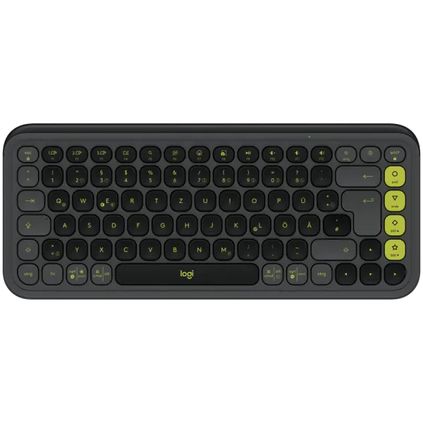LOGITECH POP ICON KEYS - GRAPHITE - US INT'L - BT  - INTNL-973