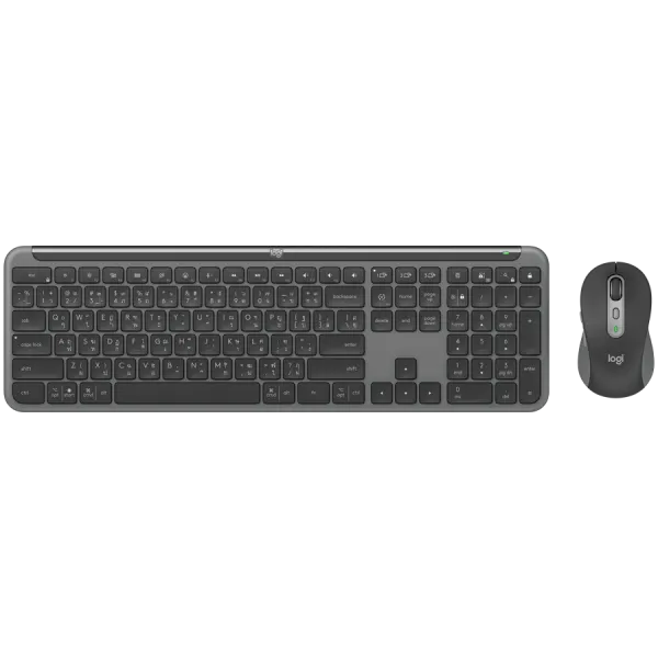 LOGITECH Signature Slim Combo MK950 for Business - GRAPHITE - US INT'L - 2.4GHZ/BT - INTNL-973