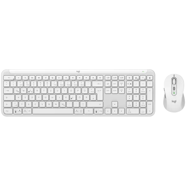LOGITECH Signature Slim Combo MK950 - OFF WHITE - US INT'L - 2.4GHZ/BT - INTNL-973