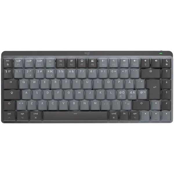 LOGITECH MX Mechanical Mini for MAC Bluetooth Illuminated Keyboard - SPACE GREY - US INT'L -  TACTILE