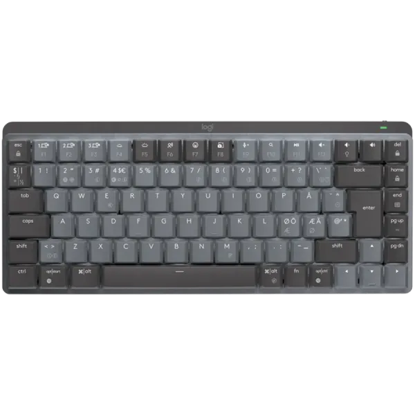 LOGITECH MX Mechanical Mini Bluetooth Illuminated Keyboard  - GRAPHITE - US INT'L - CLICKY