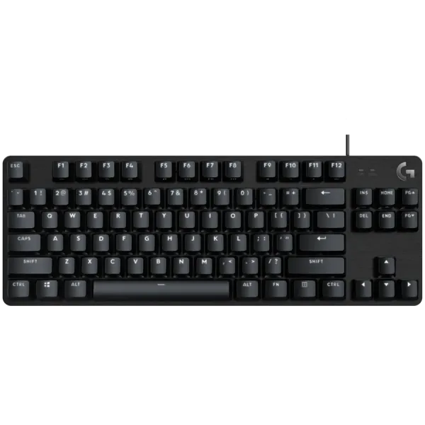 LOGITECH G413 TKL SE Corded Mechanical Gaming Keyboard - BLACK - US INT'L - USB - TACTILE