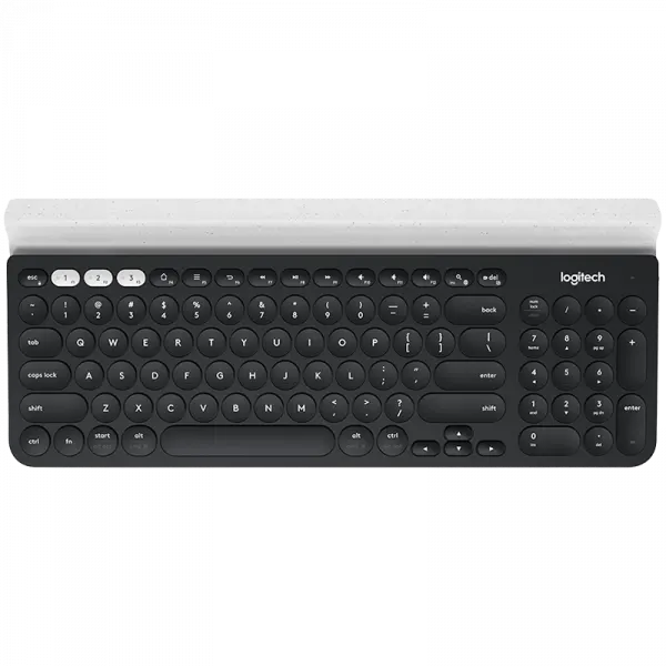 LOGITECH K780 Multi-Device Wireless Keyboard - DARK GREY/SPECKLED WHITE - US INT'L