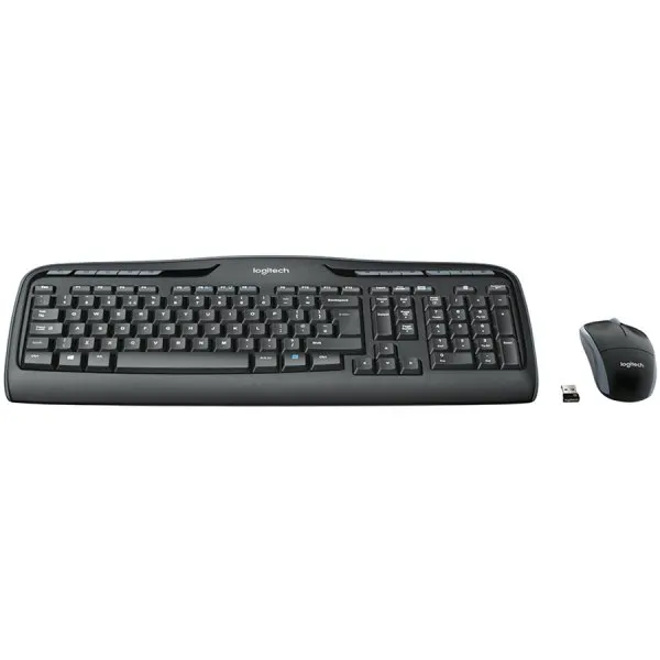 LOGITECH MK330 Wireless Combo - BLACK - US INT'L