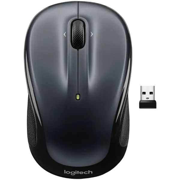 LOGITECH Wireless Mouse M325s - DARK SILVER - 2.4GHZ - EMEA