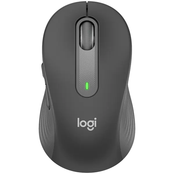 LOGITECH M650L Signature Bluetooth Mouse - GRAPHITE - LEFT