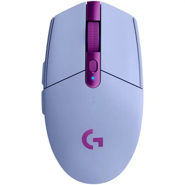 LOGITECH G305 LIGHTSPEED Wireless Gaming Mouse - LILAC - EWR2