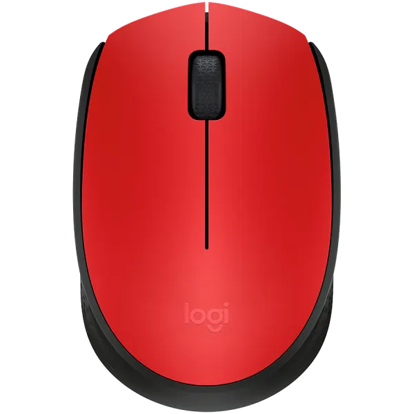 LOGITECH M171 Wireless Mouse - RED