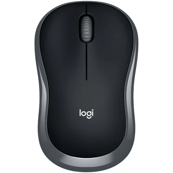 LOGITECH M185 Wireless Mouse - SWIFT GREY - EER2
