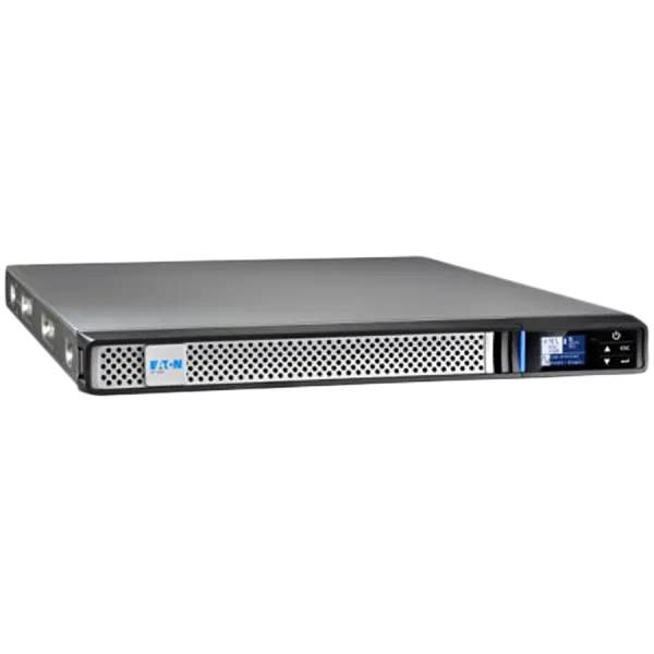 Eaton UPS 5P1550i Gen2, Line interactive, Rack 1U, 1550VA/1350W,Input C14, Outputs 6 x C13, USB port, Serial port, Rail kit, 2 x IEC-IEC cables, Network card slot, Warranty 3yr on electrenoci, 2yr on battery