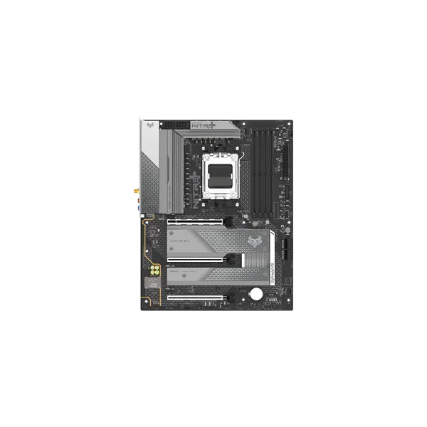 SAPPHIRE AMD B850 AM5 NITRO+ Ryzen R9/R7/R5, 4x DDR5 8000MHz, PCIE 5, 1x M.2 Gen5, 2x M.2 Gen4, LAN 2.5 Gbps, WIFI7, USB, ATX