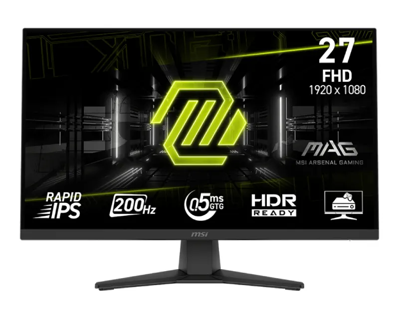 27 inča MAG 272F FHD 1920x1080 Rapid IPS 200 Hz HDR Ready gaming monitor