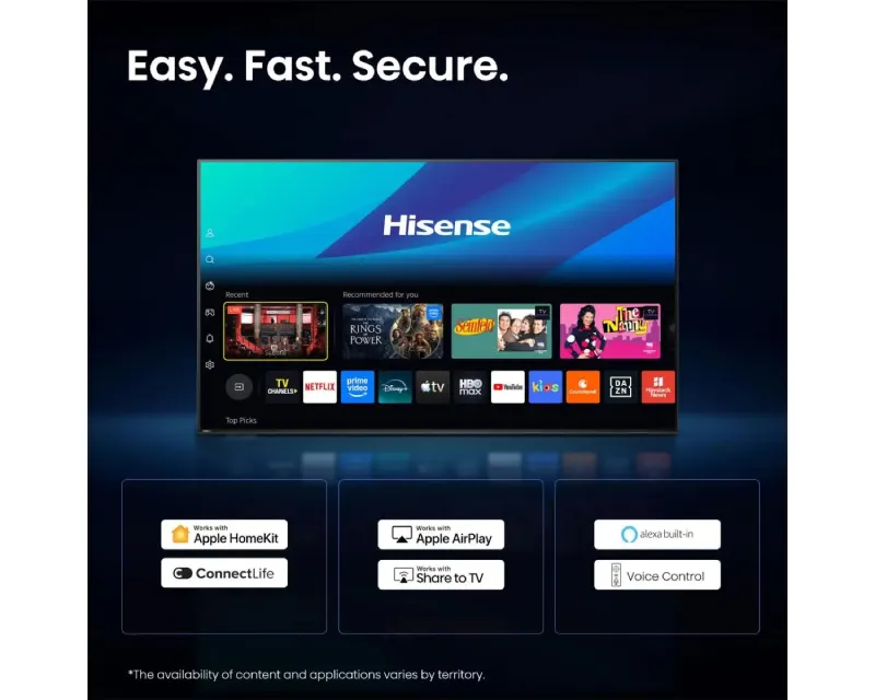 43 inča 43A6S LED 4K Ultra HD Smart TV