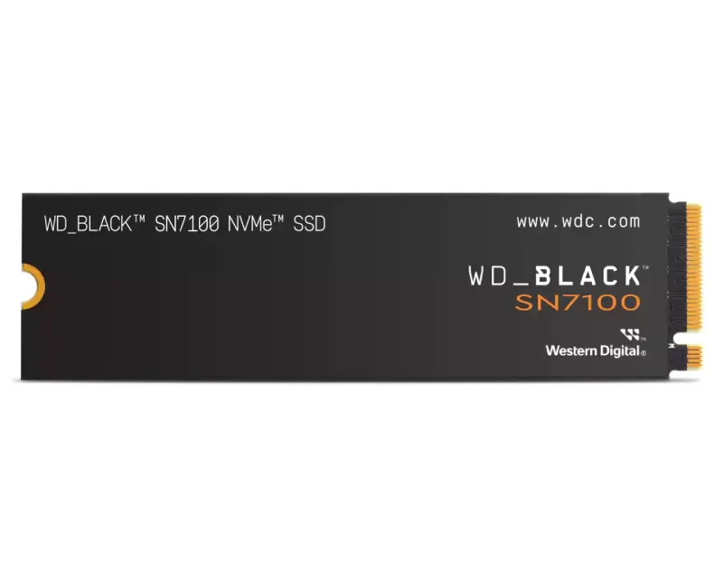 500GB M.2 NVMe SSD Gen4 WDS500G4X0E SN7100 Black