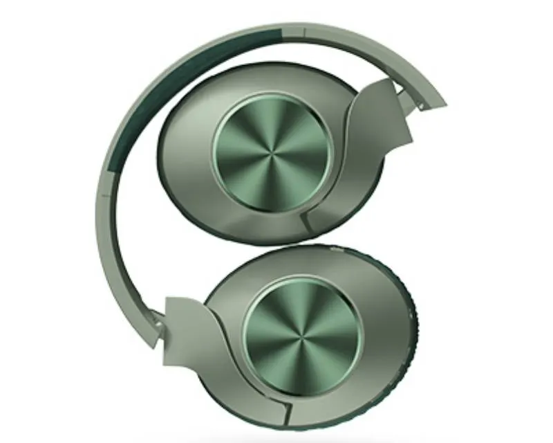 BH300 2Drumtek Wireless Type-C Charging slušalice sa mikrofonom zelene