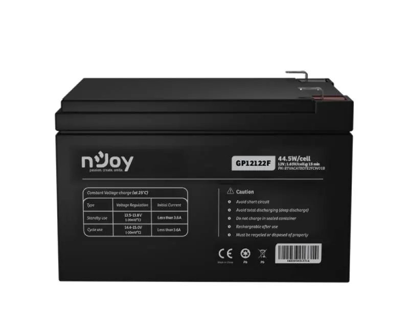 GP12122F baterija za UPS 12V 12Ah (BTVACATBDTE2FCW01B)