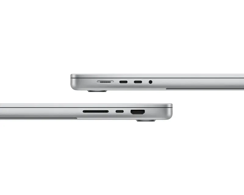 MacBook Pro 16.2 inch M4 Pro 14-core CPU 20-core GPU 48GB 1TB SSD Silver laptop (Z1FP000C6)