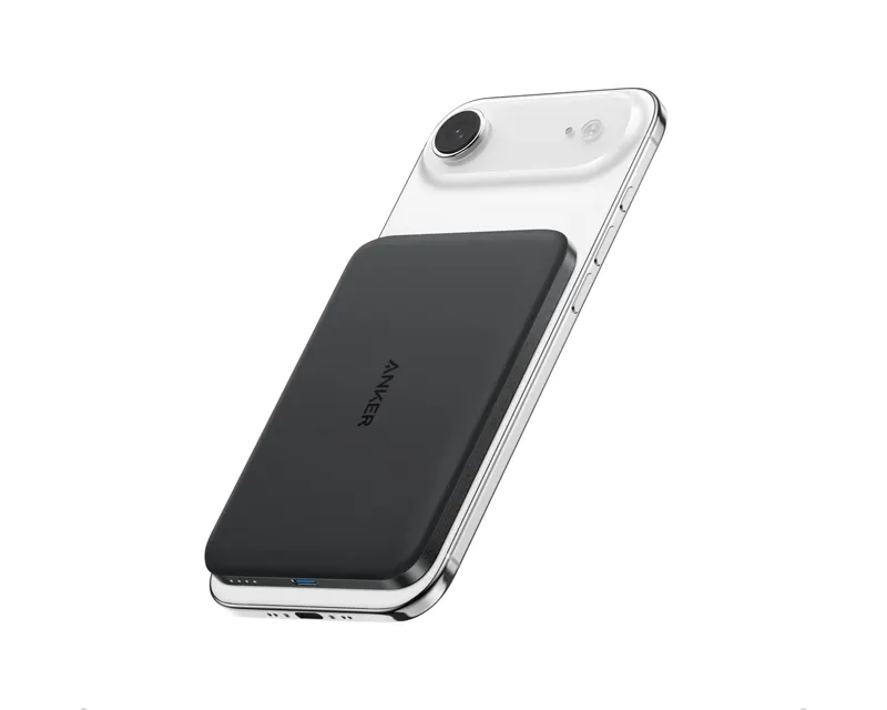 Nano 5000mAh, 20W, MagSafe Power Bank crni