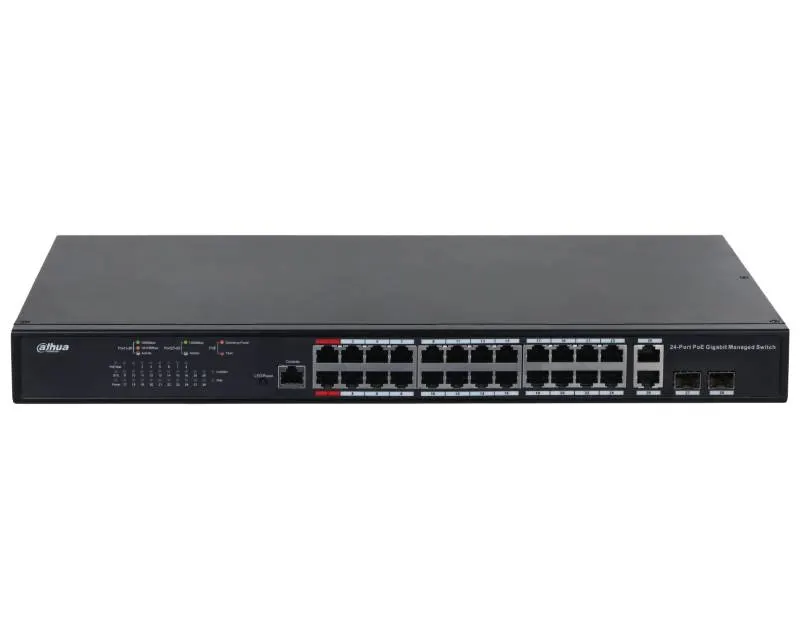 PFS4226-24GT-370 26-Port Managed Gigabit Switch with 24-Port PoE