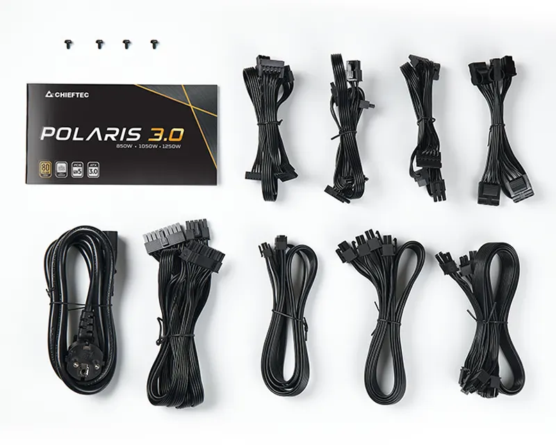 PPS-1250FC-A3 1250W POLARIS 3.0 80Plus Gold modularno napajanje 5Y