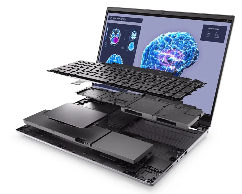 Precision M7680 16 inch FHD+ 500nits i9-13950HX 32GB 1TB SSD RTX 3050 12GB Backlit FP SC Win11Pro 3yr ProSupport laptop