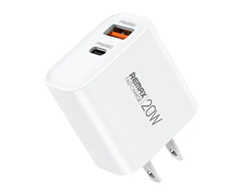 Strujni Fast punjač Kiddy 1xUSB3.0+1 xTIP C 20W RP-U120, beli