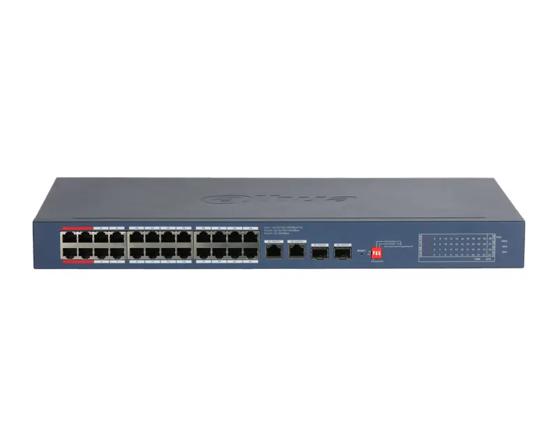 CS4228-24GT-375-V2 28-Port Cloud Managed Desktop Gigabit Switch with 24-Port PoE