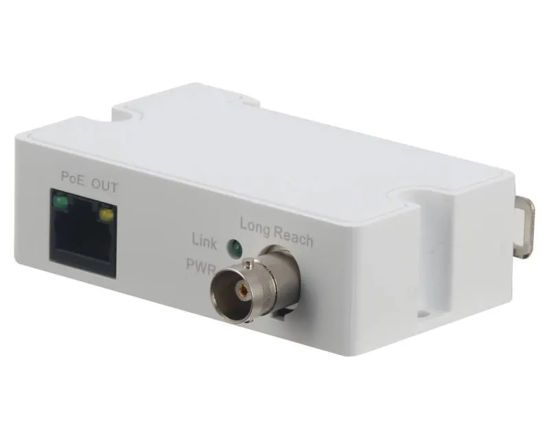 LR1002-1ET-V3 Single-Port Long Reach Ethernet over Coax Extender