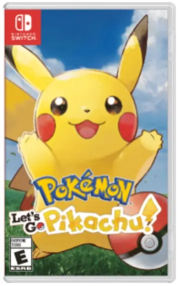 Switch Pokemon Let's Go Pikachu