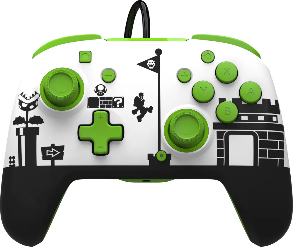 Nintendo Switch Rematch Wired Controller - Mario Retro