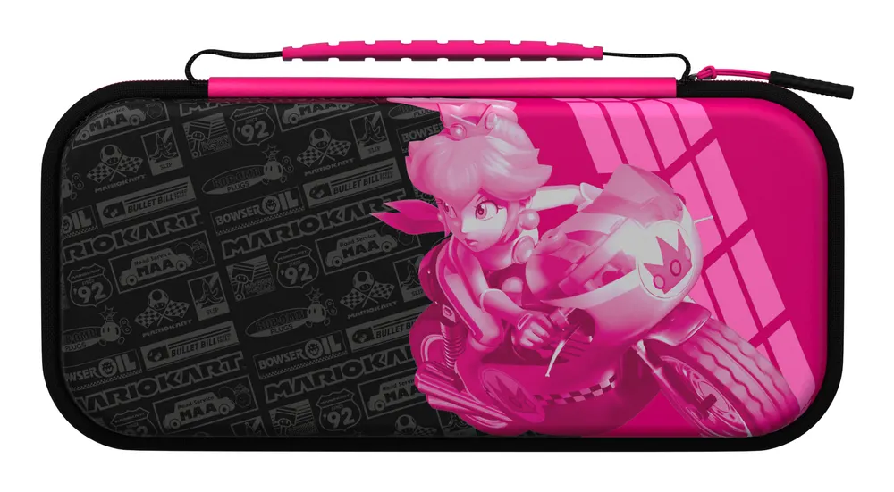 Nintendo Switch Travel Case Plus Glow - Grand Prix Peach